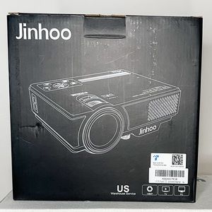 Jinhoo M10 Full HD 1080P portable USB Video Mini Projector wBluetooth Never used